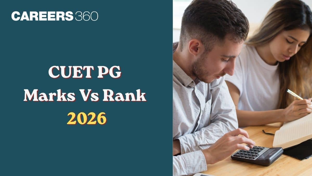 CUET PG Marks Vs Rank 2026: Check Expected Marks Vs Percentile Vs Rank
